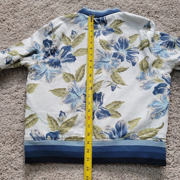 NWT Faherty Mandalay Reversible Bomber Jacket | Size S - Picture 8 of 10